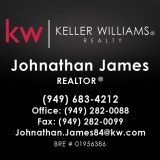 Keller Williams Business Cards – KW-13-BLACK